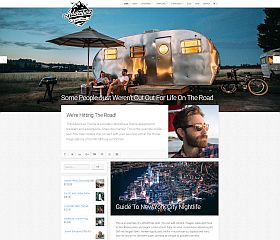 Adventure WordPress Theme via Creative Market