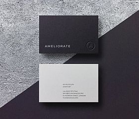 Business Card Template & Mock-Up