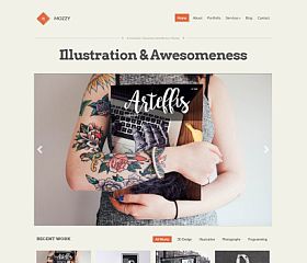 Mozzy WordPress Theme by cssigniter