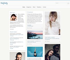 Pinfinity WordPress Theme by cssigniter