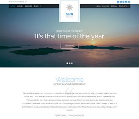 Sun Resort WordPress Theme by cssigniter