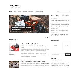 Simpleton WordPress Theme by MyThemeShop