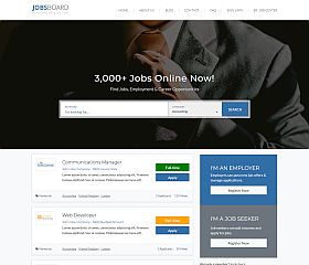 Jobs Board Theme WordPress Theme by PremiumPress