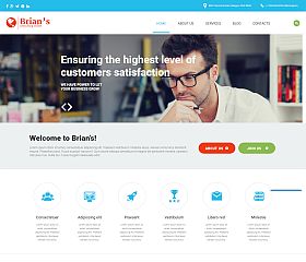 Consulting Joomla Template by TemplateMonster