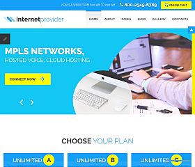 Internet Provider Joomla Template by TemplateMonster