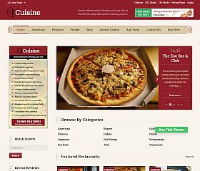Cuisine WordPress Theme by Templatic