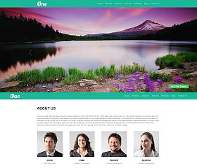 OnePager WordPress Theme by Templatic