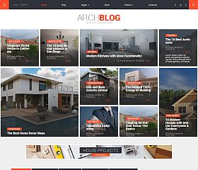 ArchBlog WordPress Theme via ThemeForest