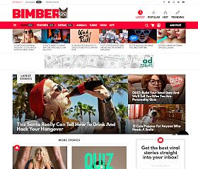 Bimber WordPress Theme via ThemeForest