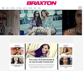 Braxton WordPress Theme via ThemeForest