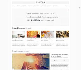 Harpoon WordPress Theme via ThemeForest