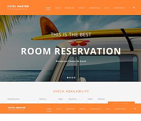 Hotel Master WordPress Theme via ThemeForest