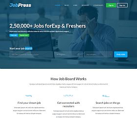 JobPress WordPress Theme via ThemeForest