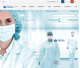 Medical Directory WordPress Theme via ThemeForest