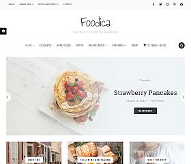 Foodica WordPress Theme by WPZoom