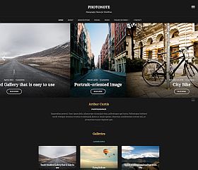 PhotoNote WordPress Theme by WPZOOM